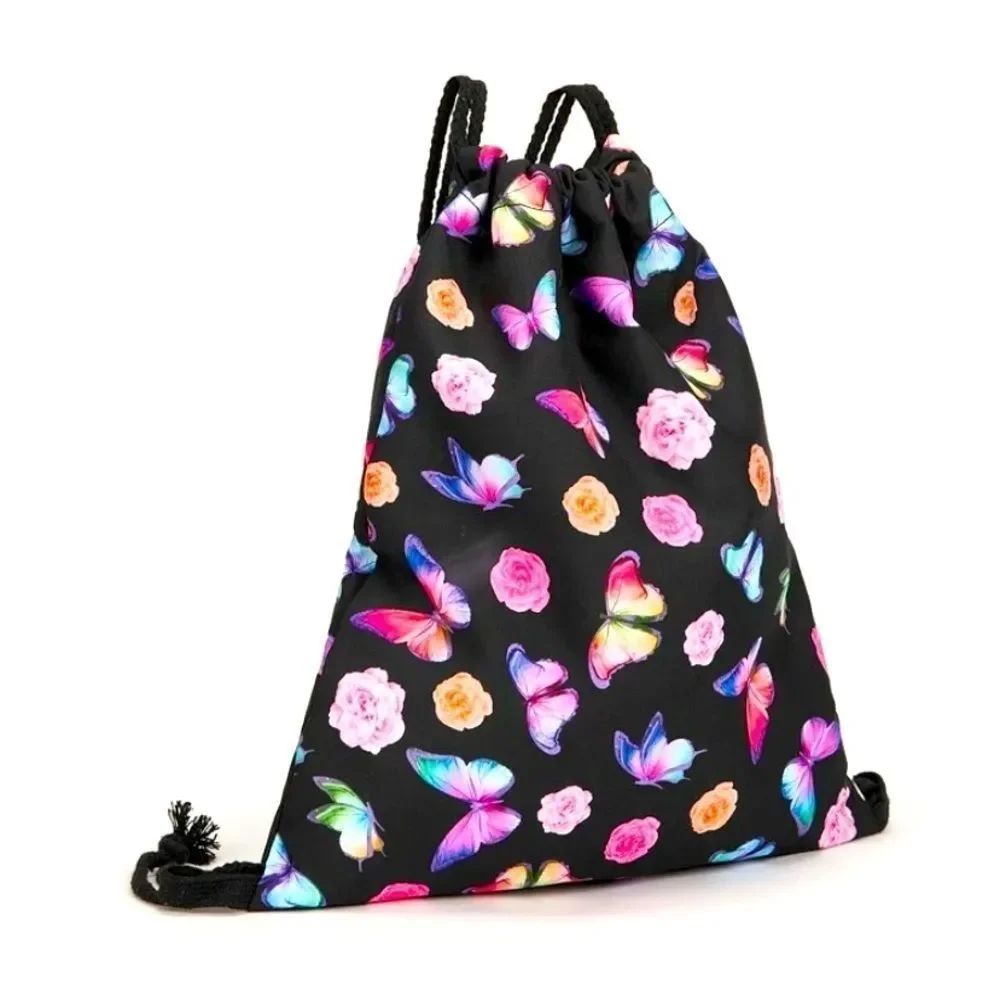 NEW! Rainbow Butterfly Drawstring Backpack 🦋